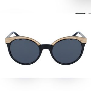 Black and Gold Versace Sunglasses